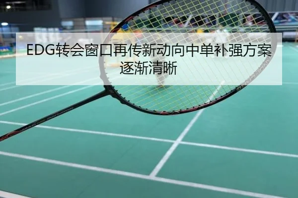 EDG转会窗口再传新动向中单补强方案逐渐清晰